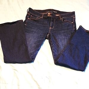 American Eagle Outfitters Blue Kick Boot Jeans 14R